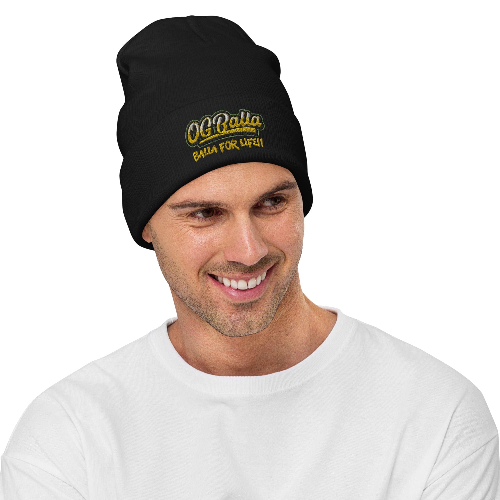 OGBALLA Balla For Life Embroidered Beanie *NEW - OGBALLA.com