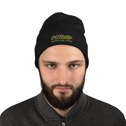 OGBALLA Balla For Life Embroidered Beanie *NEW - OGBALLA.com