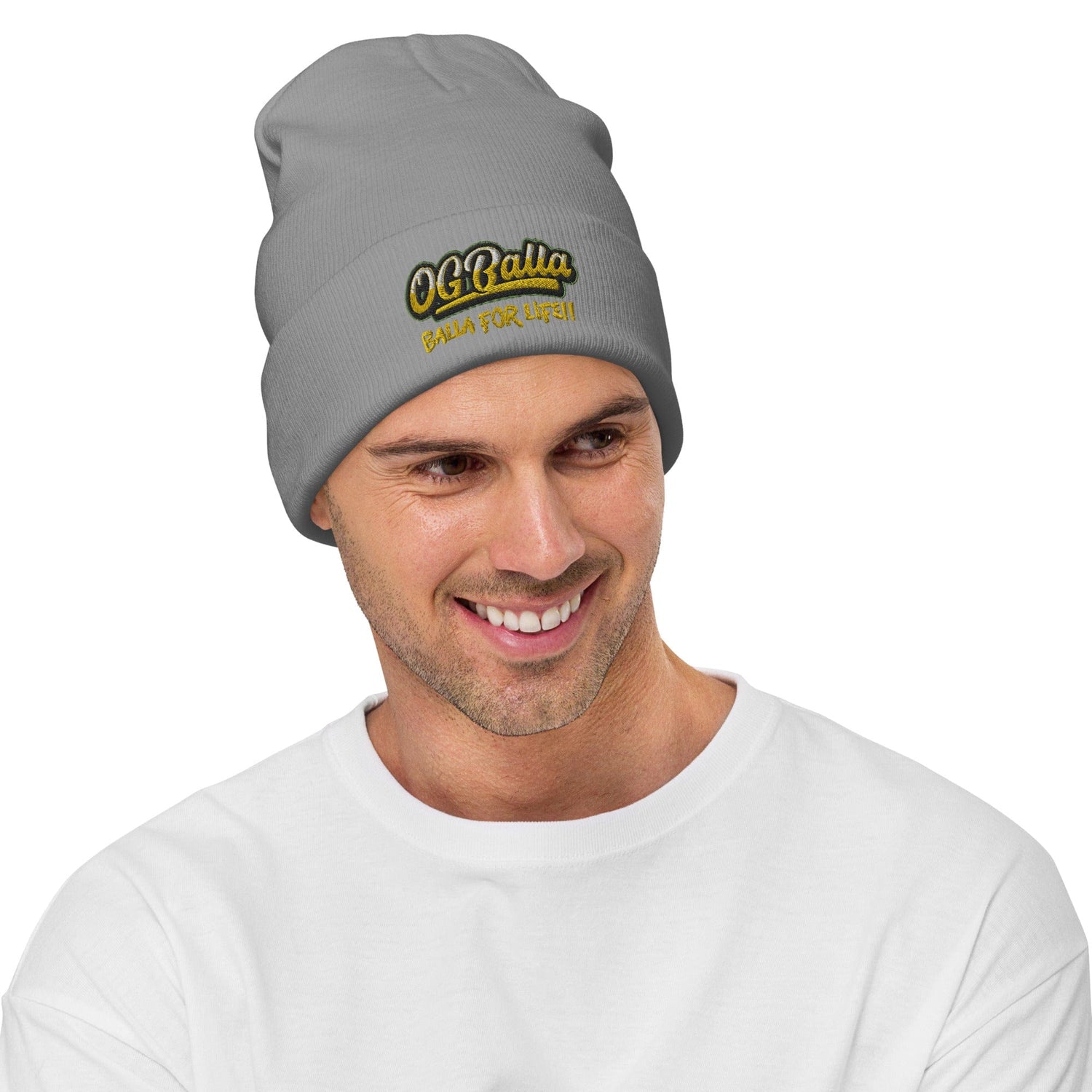 OGBALLA Balla For Life Embroidered Beanie *NEW - OGBALLA.com