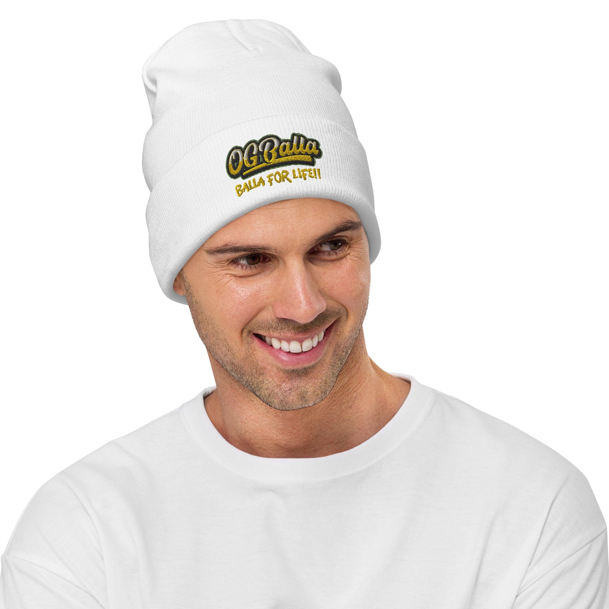 OGBALLA Balla For Life Embroidered Beanie *NEW - OGBALLA.com