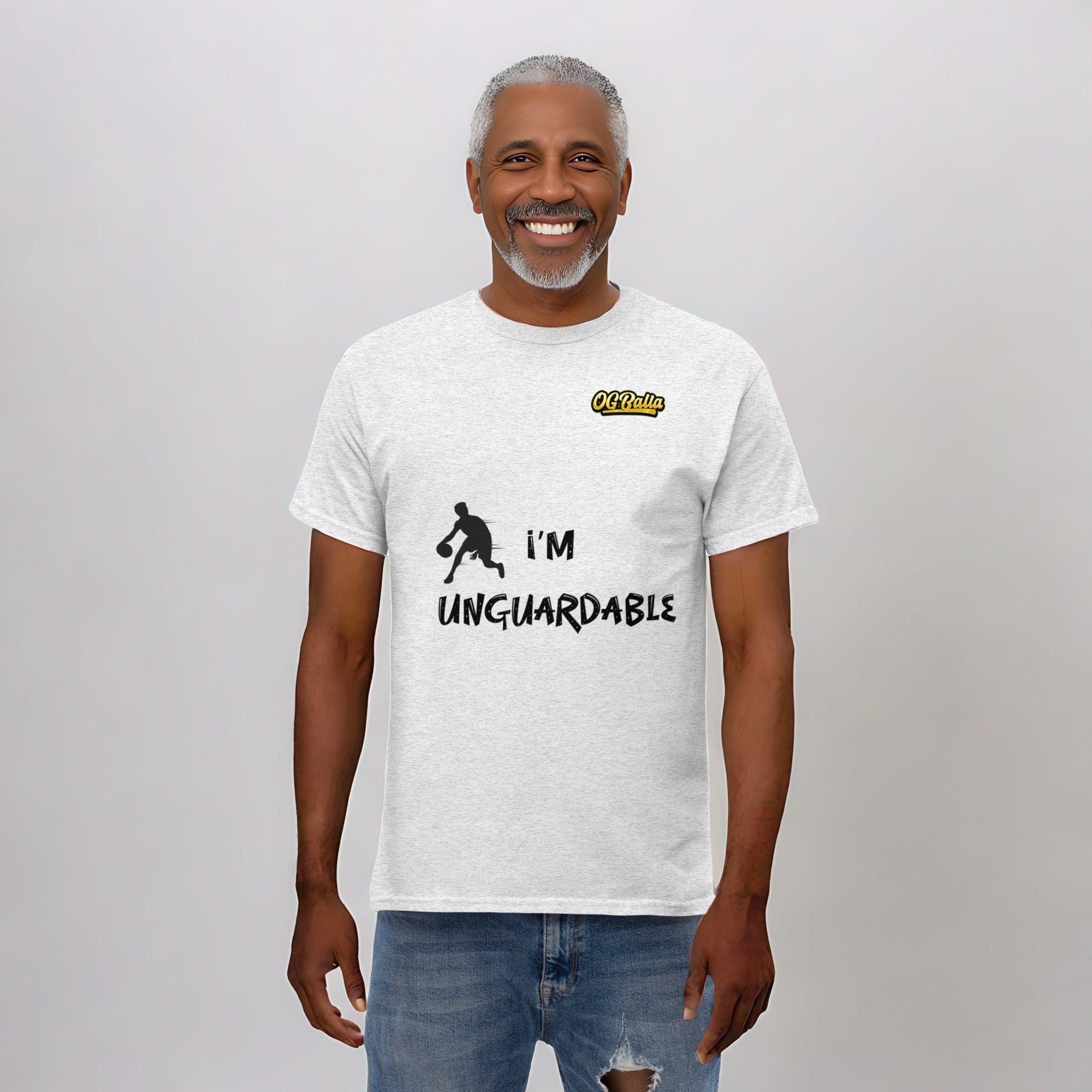 OGBALLA « I’m Unguardable » Tee-shirt classique pour hommes *NOUVEAU*