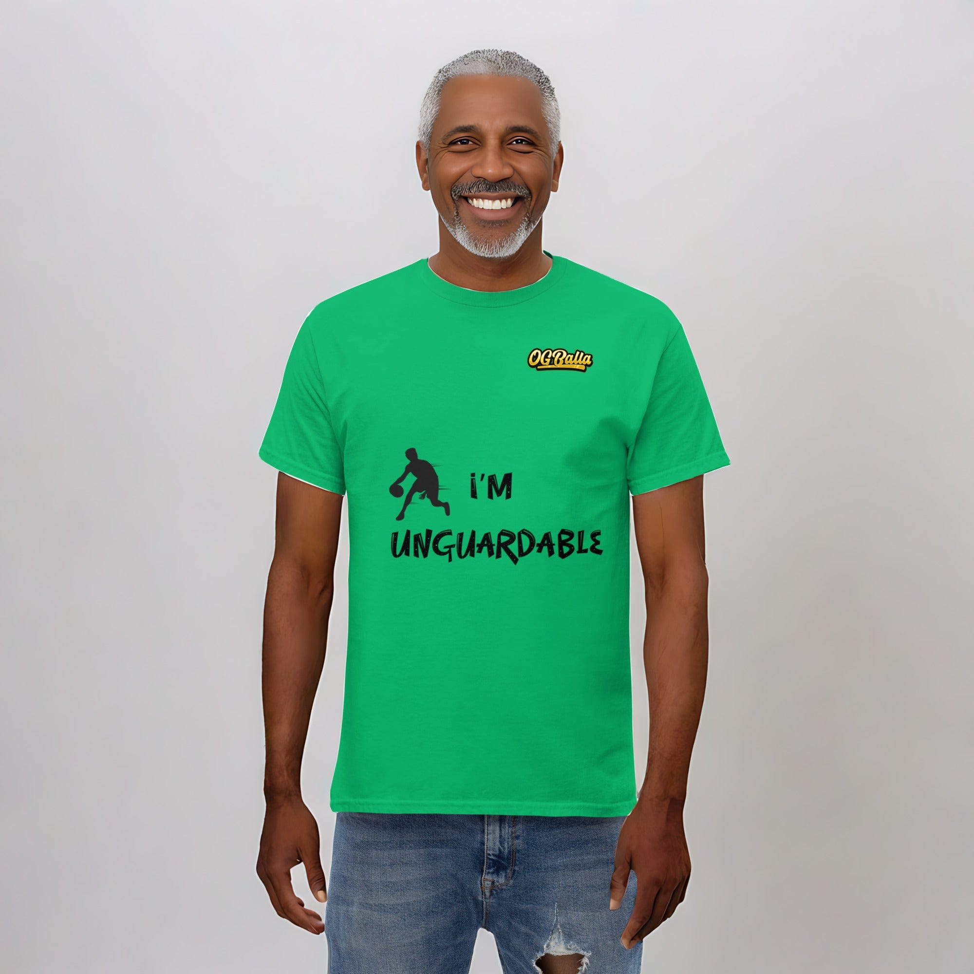 OGBALLA « I’m Unguardable » Tee-shirt classique pour hommes *NOUVEAU*