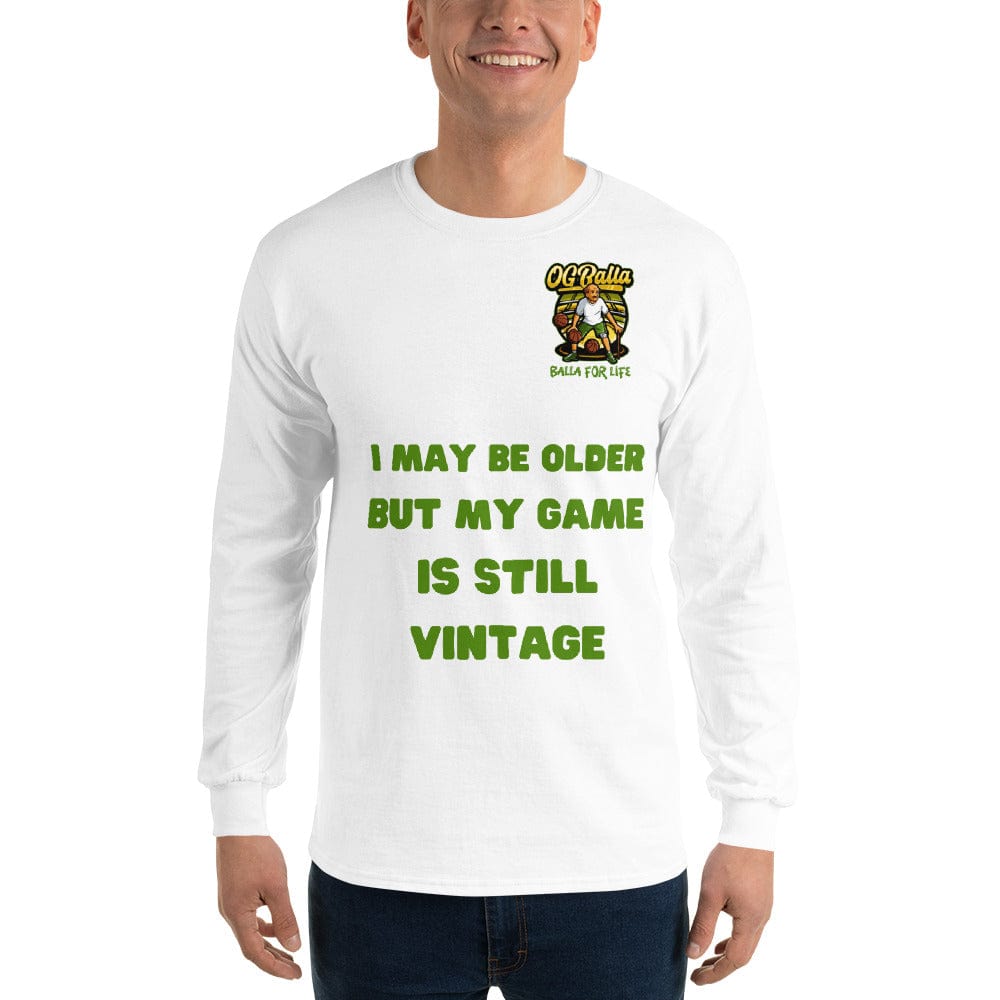 OGBALLA "Are You Too Old To Ball" Long Sleeve tee