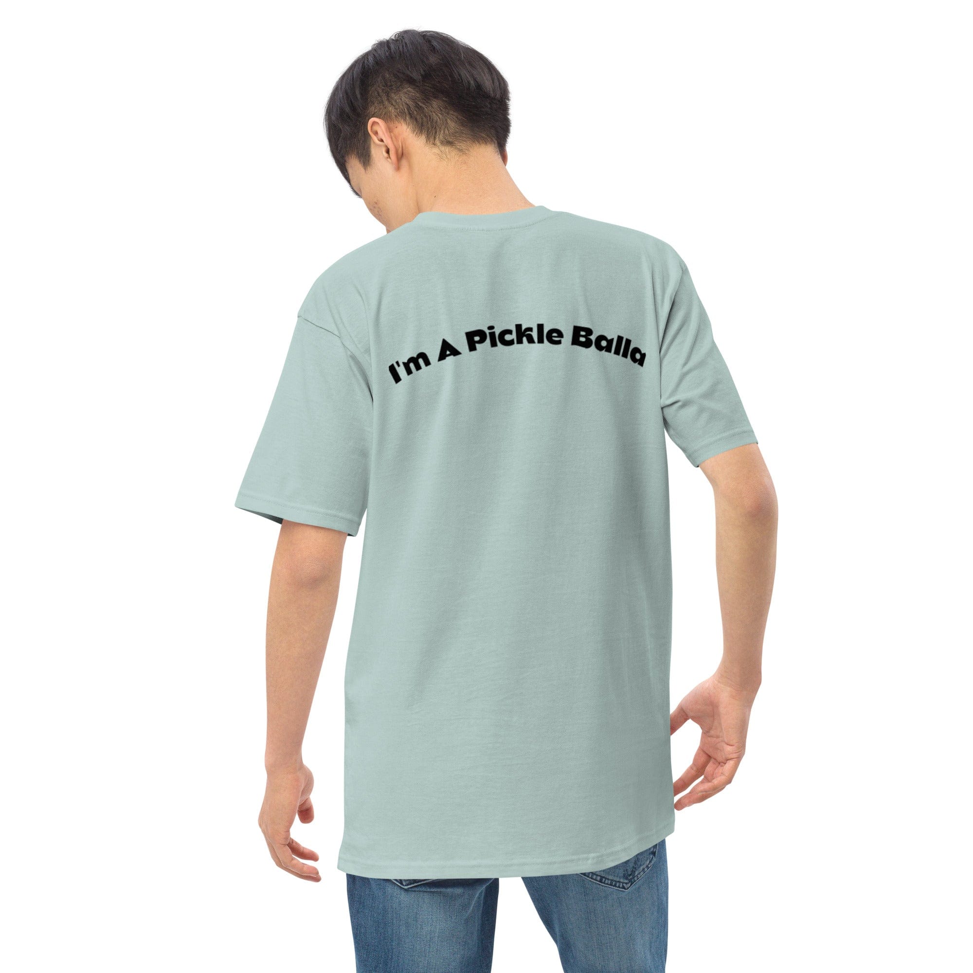 OGBALLA Pickleballa Men’s premium heavyweight tee