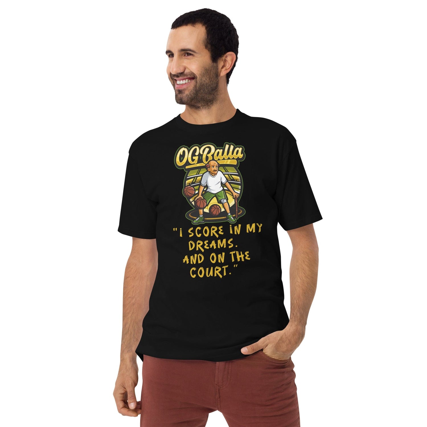 OGBALLA &quot;NEW&quot; Basketball T-Shirt | &