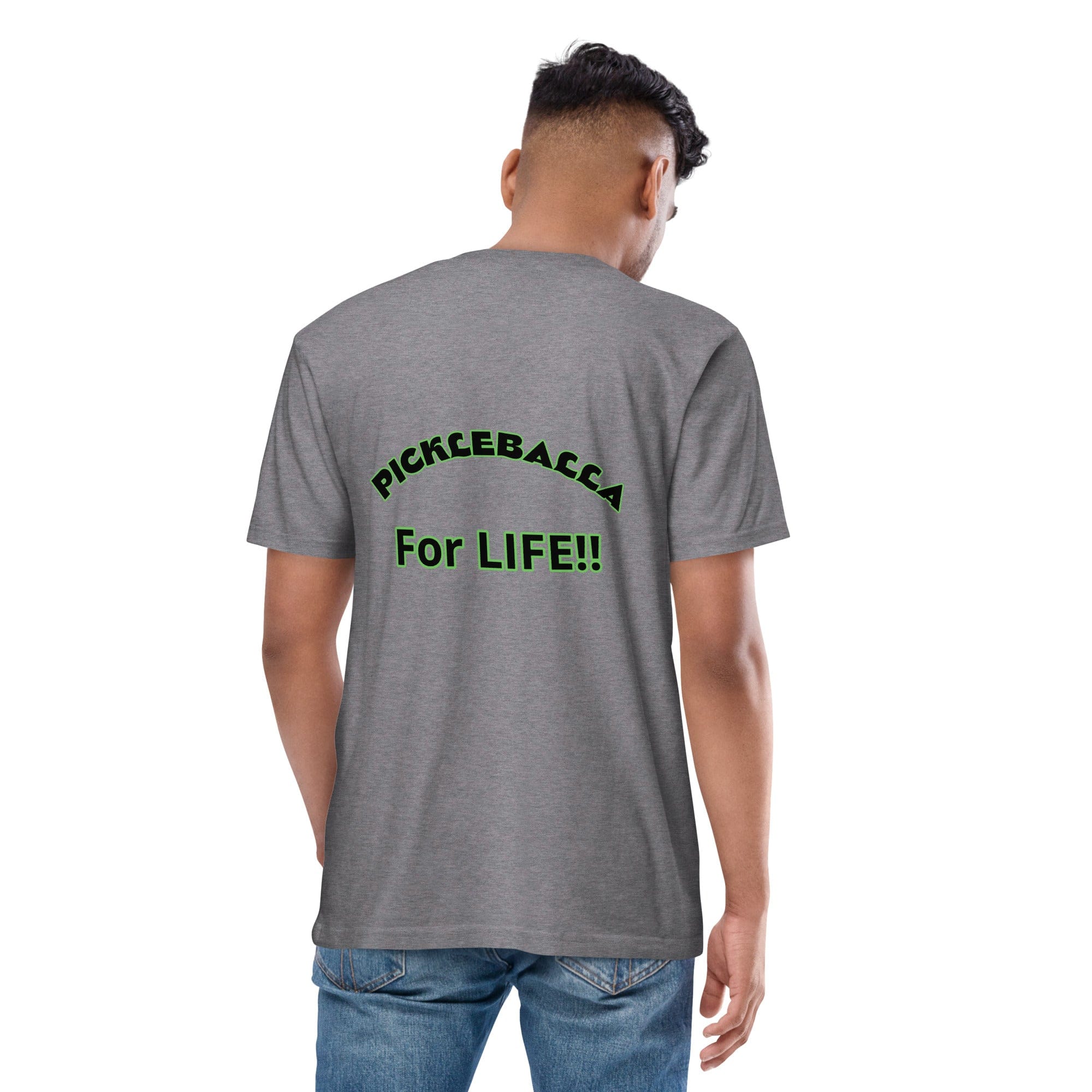 OGBALLA Pickleballa Couple Men’s premium heavyweight tee *NEW