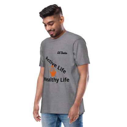 OGBALLA Active Life Men’s premium heavyweight tee *NEW