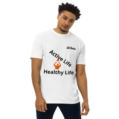 OGBALLA Active Life Men’s premium heavyweight tee *NEW