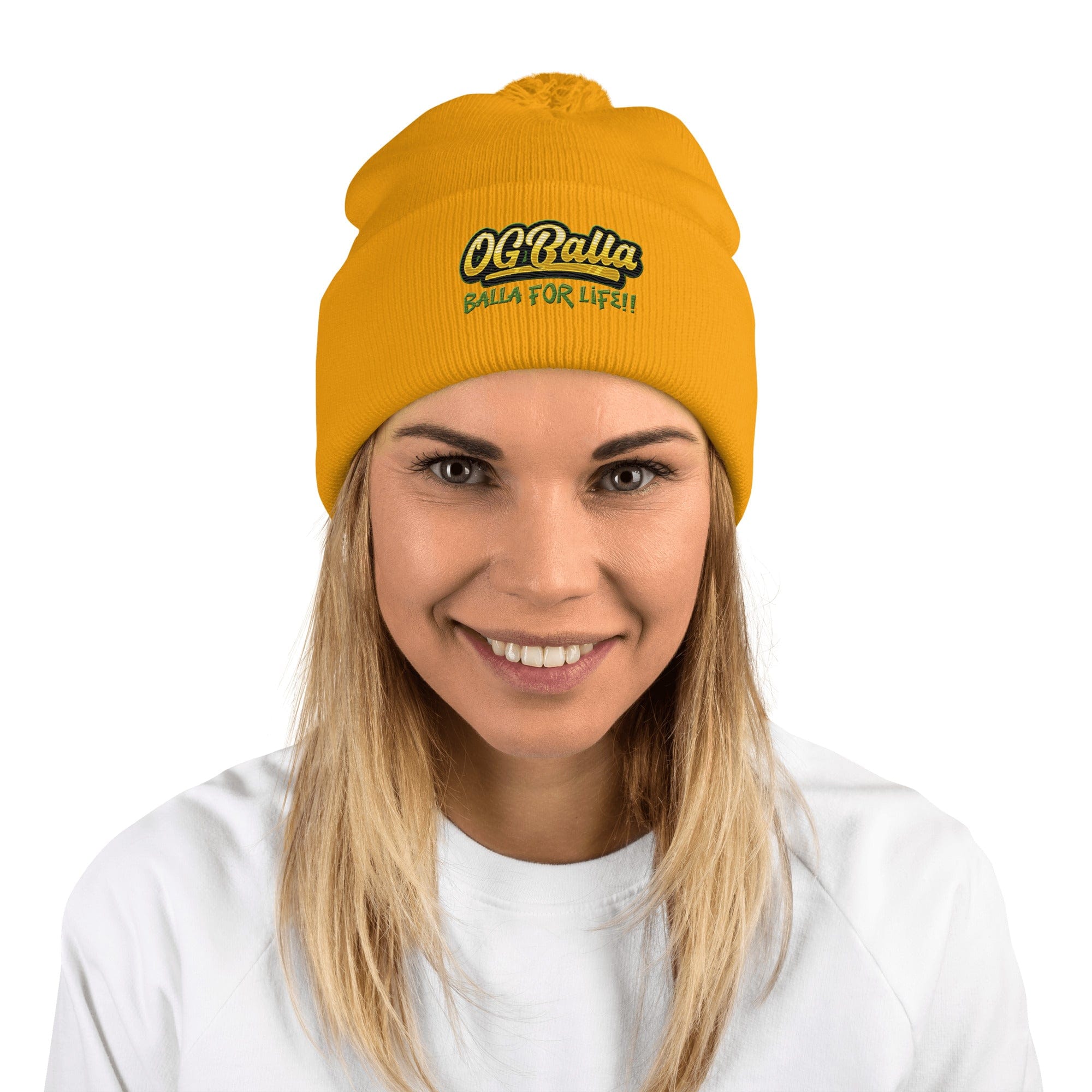 OGBALLA Balla For Life Pom-Pom Beanie *NEW - OGBALLA.com