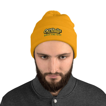 OGBALLA Balla For Life Pom-Pom Beanie *NEW - OGBALLA.com