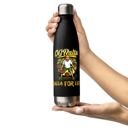 OGBALLA &quot;Balla For Life&quot; Stainless Steel Water Bottle - OGBALLA.com