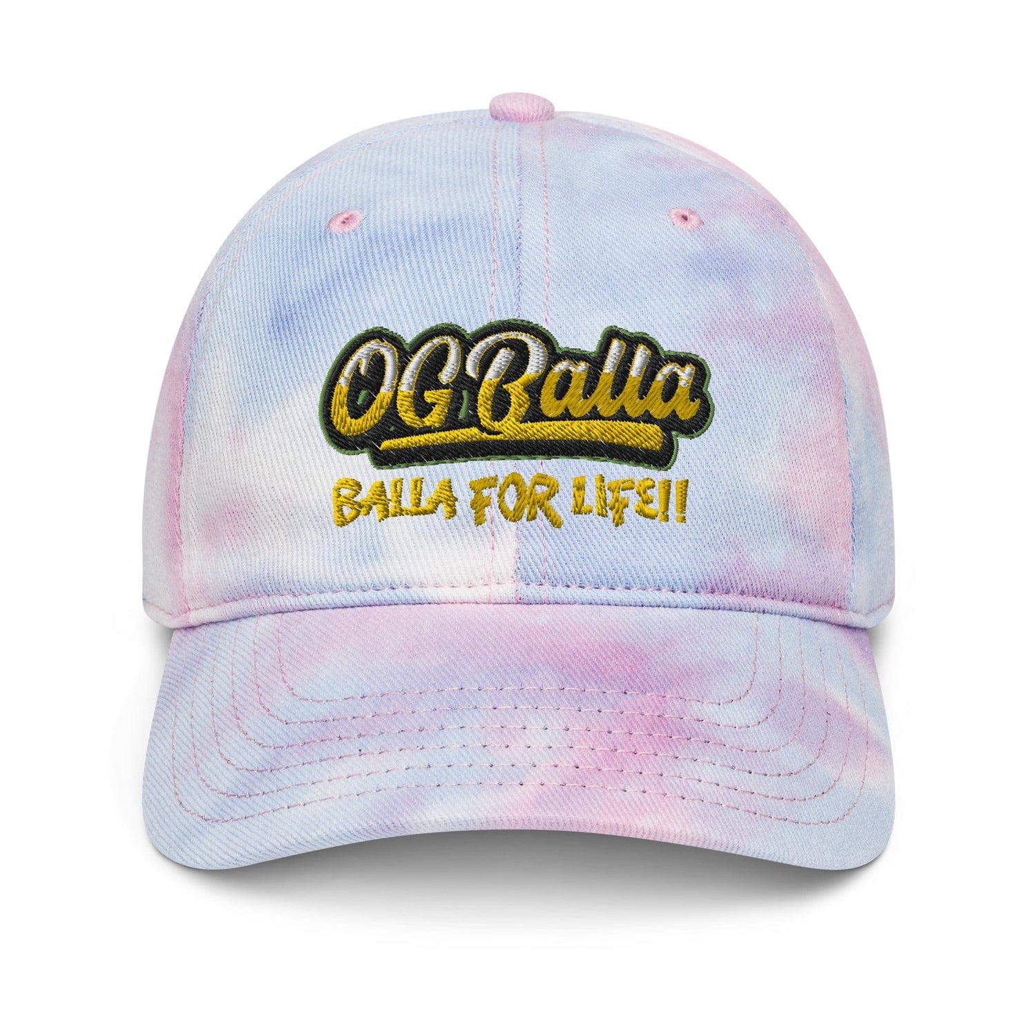 OGBALLA &quot;Balla For Life&quot; Tie dye hat *NEW - OGBALLA.com