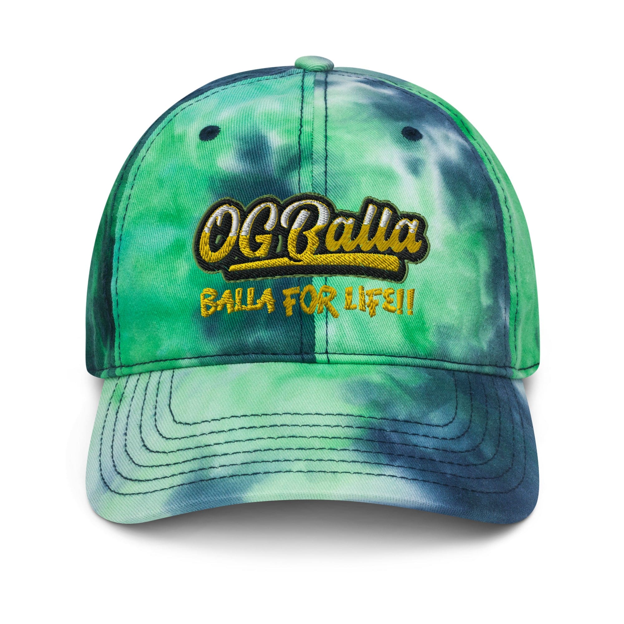 OGBALLA &quot;Balla For Life&quot; Tie dye hat *NEW - OGBALLA.com