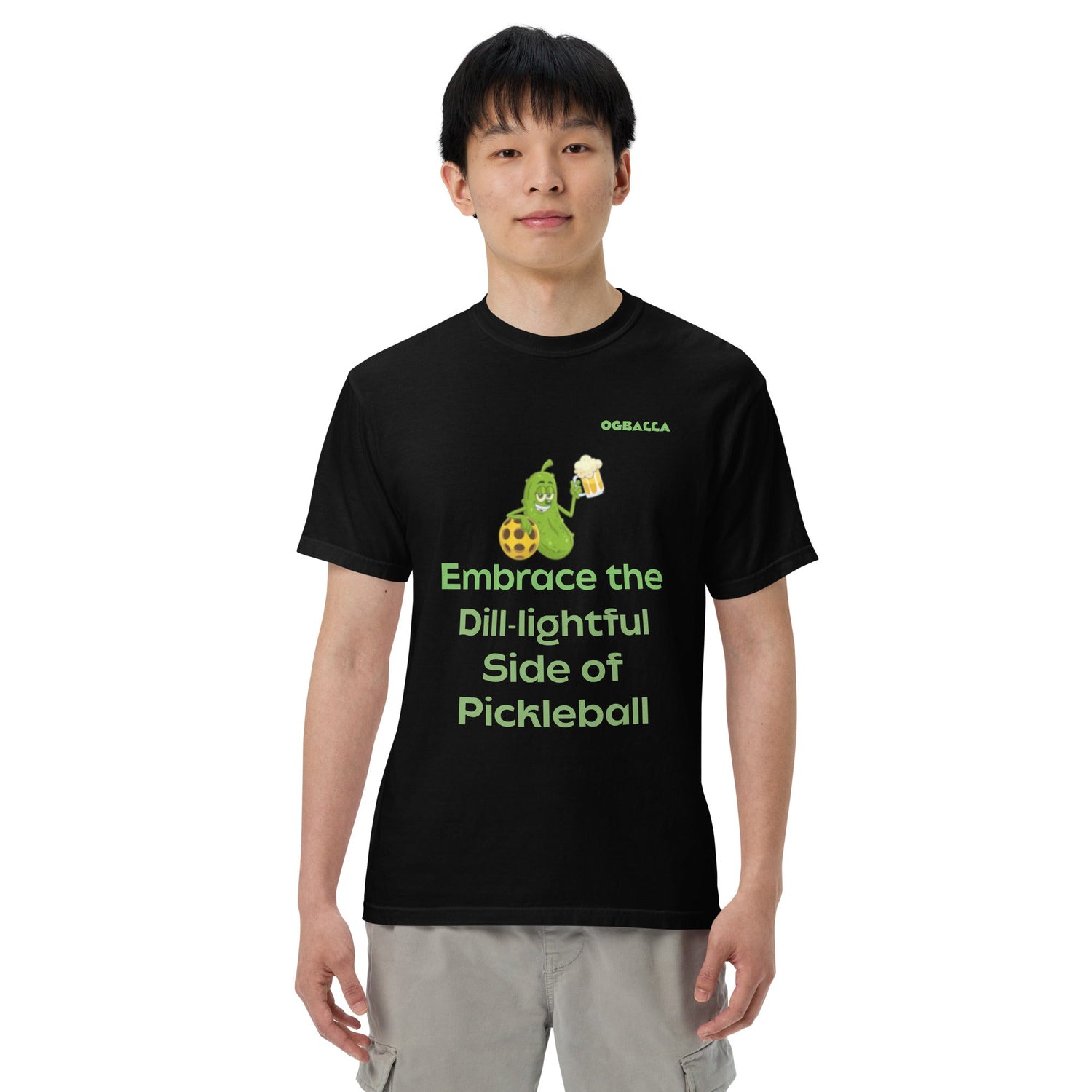 OGBALLA Pickleball Unisex garment-dyed heavyweight t-shirt