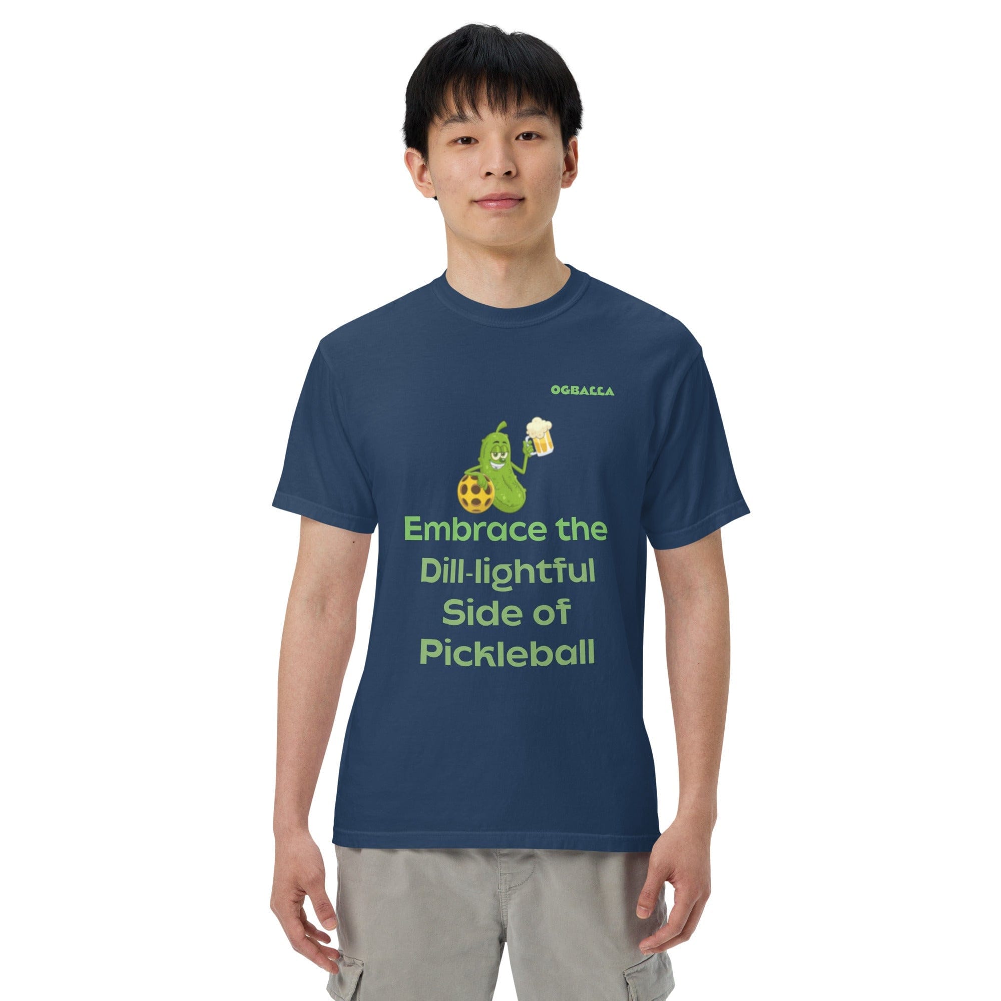 OGBALLA Pickleball Unisex garment-dyed heavyweight t-shirt