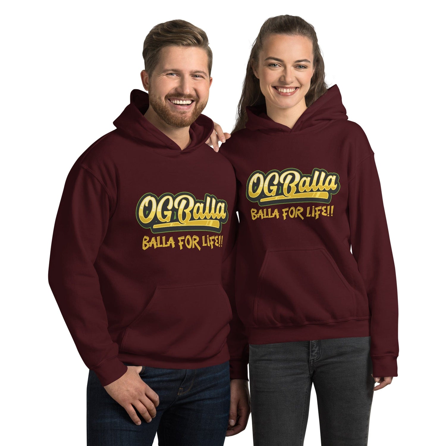 OGBALLA &quot;Balla For Life&quot; Unisex Hoodie - OGBALLA.com