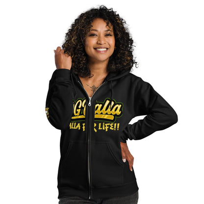 OGBALLA &quot;Balla For Life&quot; Unisex heavy blend zip hoodie *NEW - OGBALLA.com