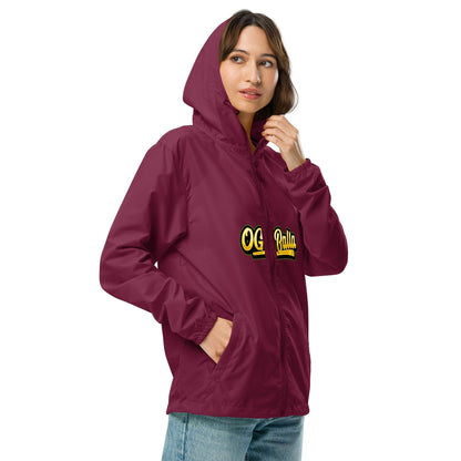 OGBALLA Unisex lightweight zip up windbreaker *NEW*