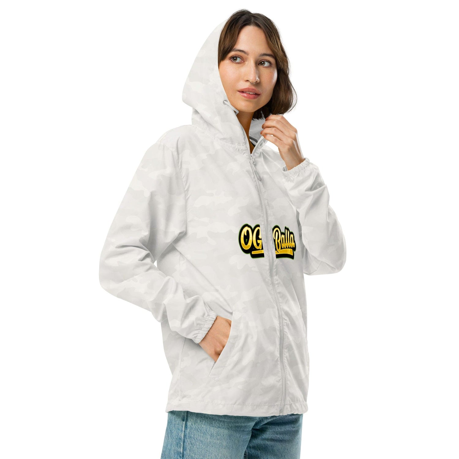 OGBALLA Unisex lightweight zip up windbreaker *NEW*