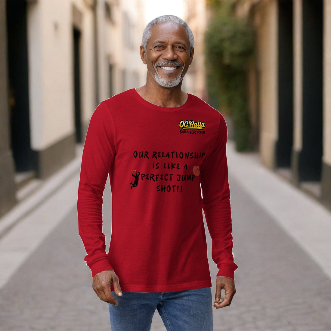 OGBALLA Valentine Unisex Long Sleeve Tee *NEW*