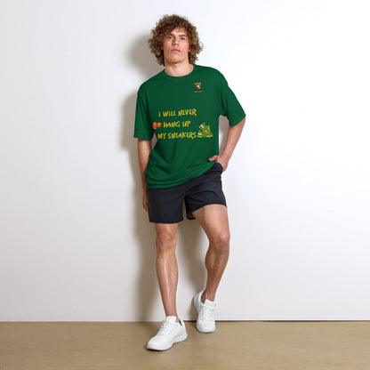 OGBALLA Unisex &quot;I Will Never Hang Up My Sneakers&