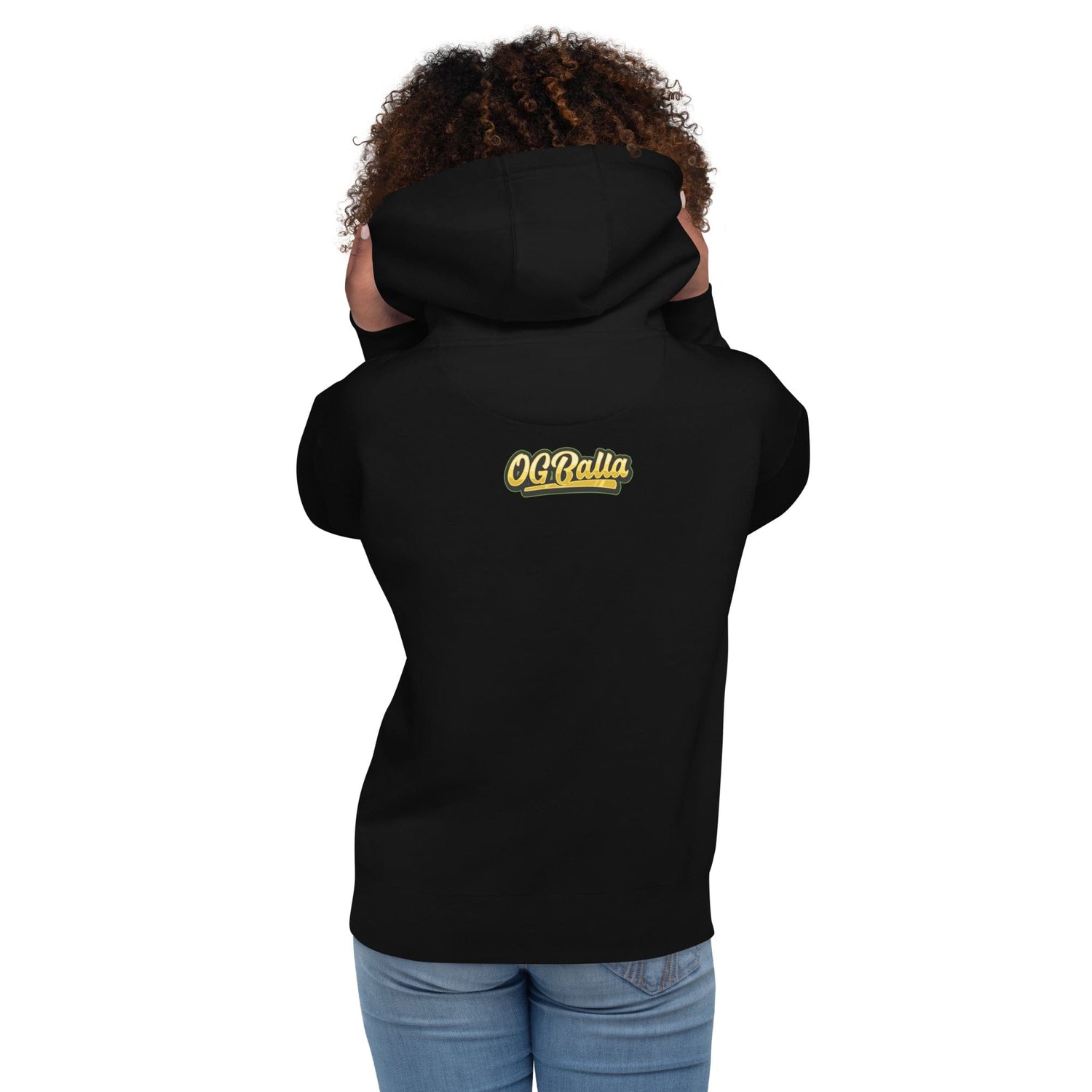 OGBALLA &quot;Balling All The Way Into The Next Life&quot; Quote Unisex Hoodie