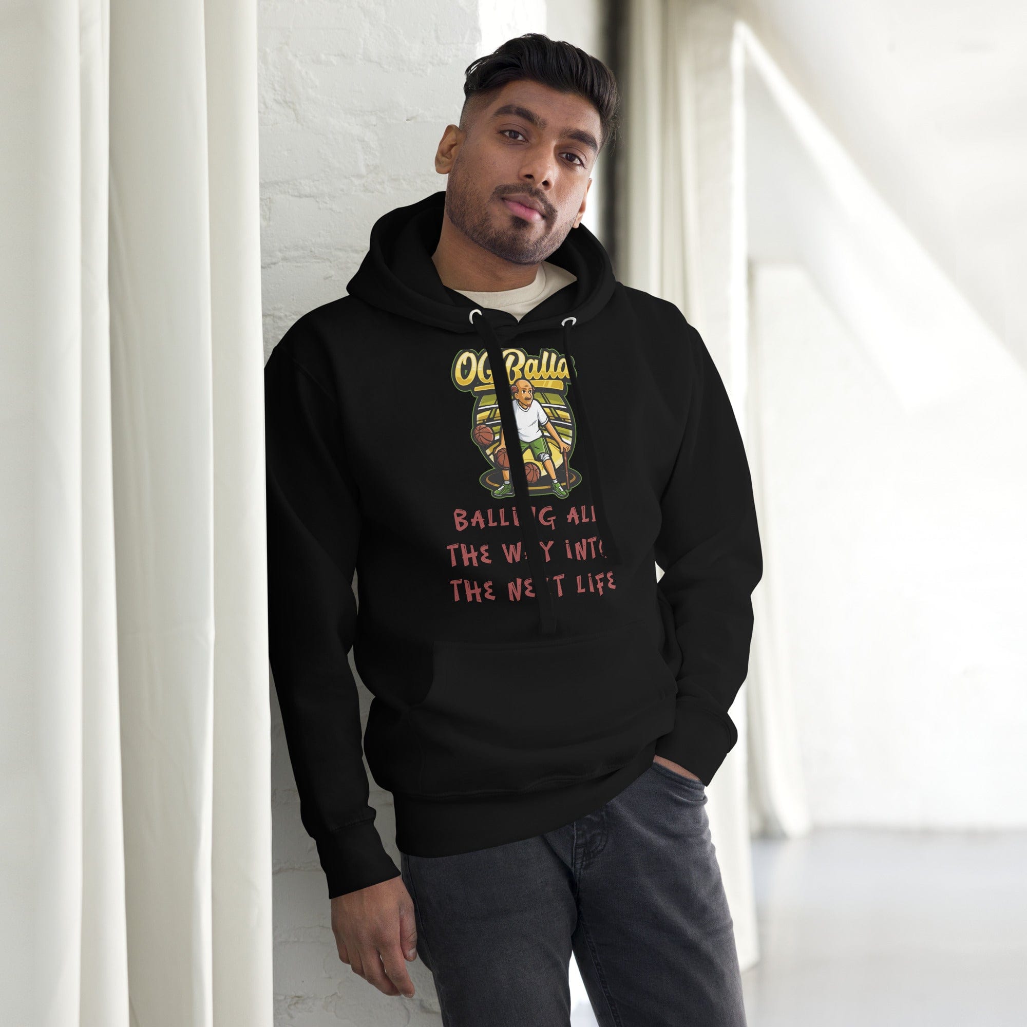 OGBALLA &quot;Balling All The Way Into The Next Life Unisex Hoodie - OGBALLA.com