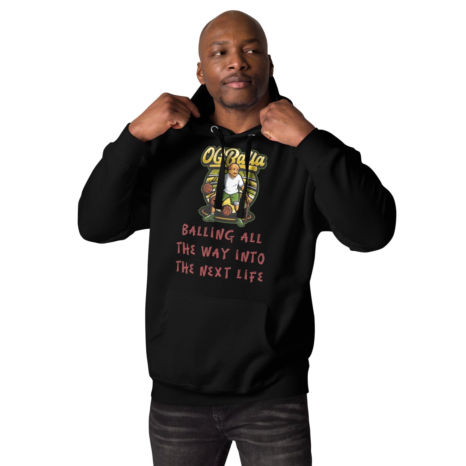 OGBALLA &quot;Balling All The Way Into The Next Life Unisex Hoodie - OGBALLA.com