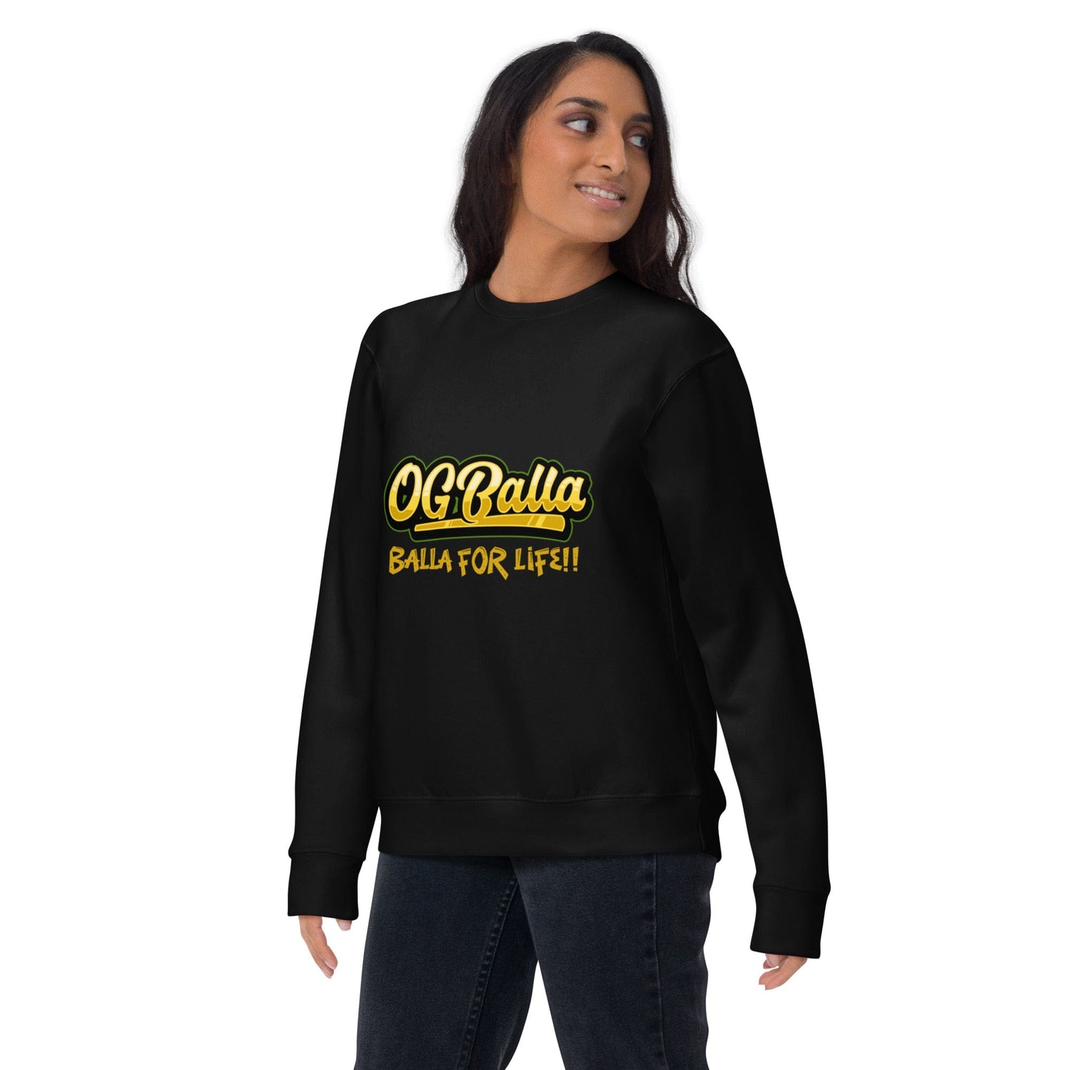 OGBALLA &quot;I Am In A Relationship With The Rim&quot; Unisex Premium Sweatshirt *NEW - OGBALLA.com