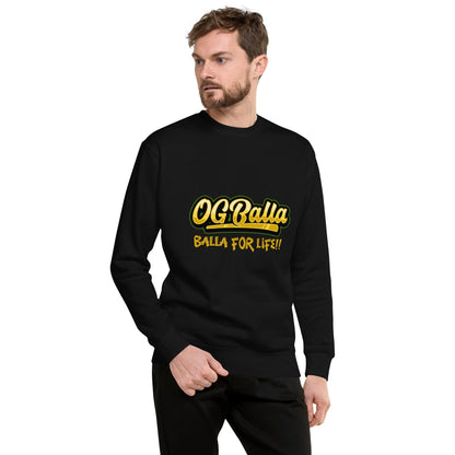 OGBALLA &quot;I Am In A Relationship With The Rim&quot; Unisex Premium Sweatshirt *NEW - OGBALLA.com