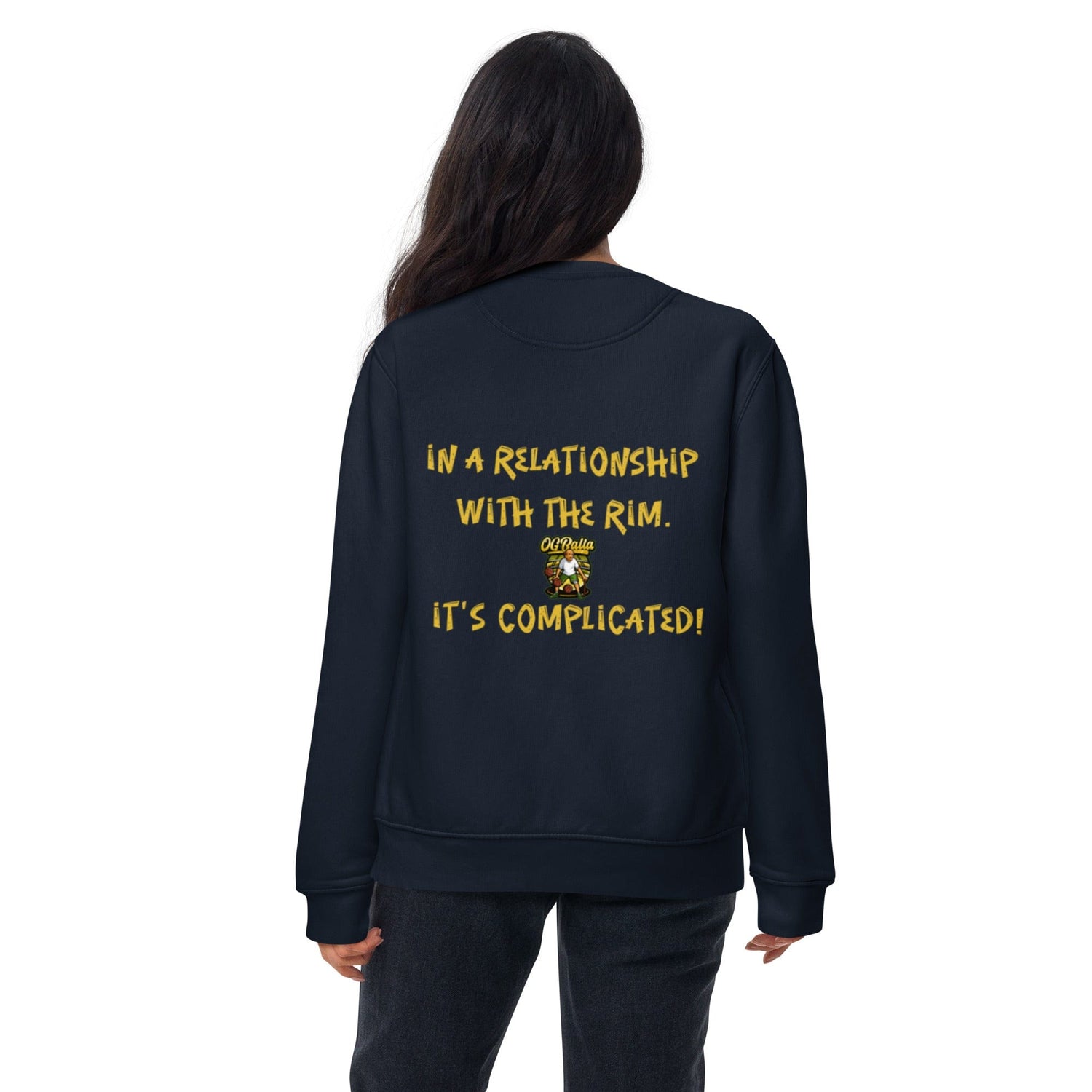 OGBALLA &quot;I Am In A Relationship With The Rim&quot; Unisex Premium Sweatshirt *NEW - OGBALLA.com