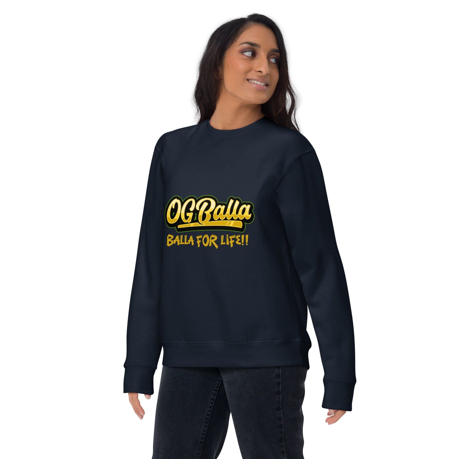 OGBALLA &quot;I Am In A Relationship With The Rim&quot; Unisex Premium Sweatshirt *NEW - OGBALLA.com