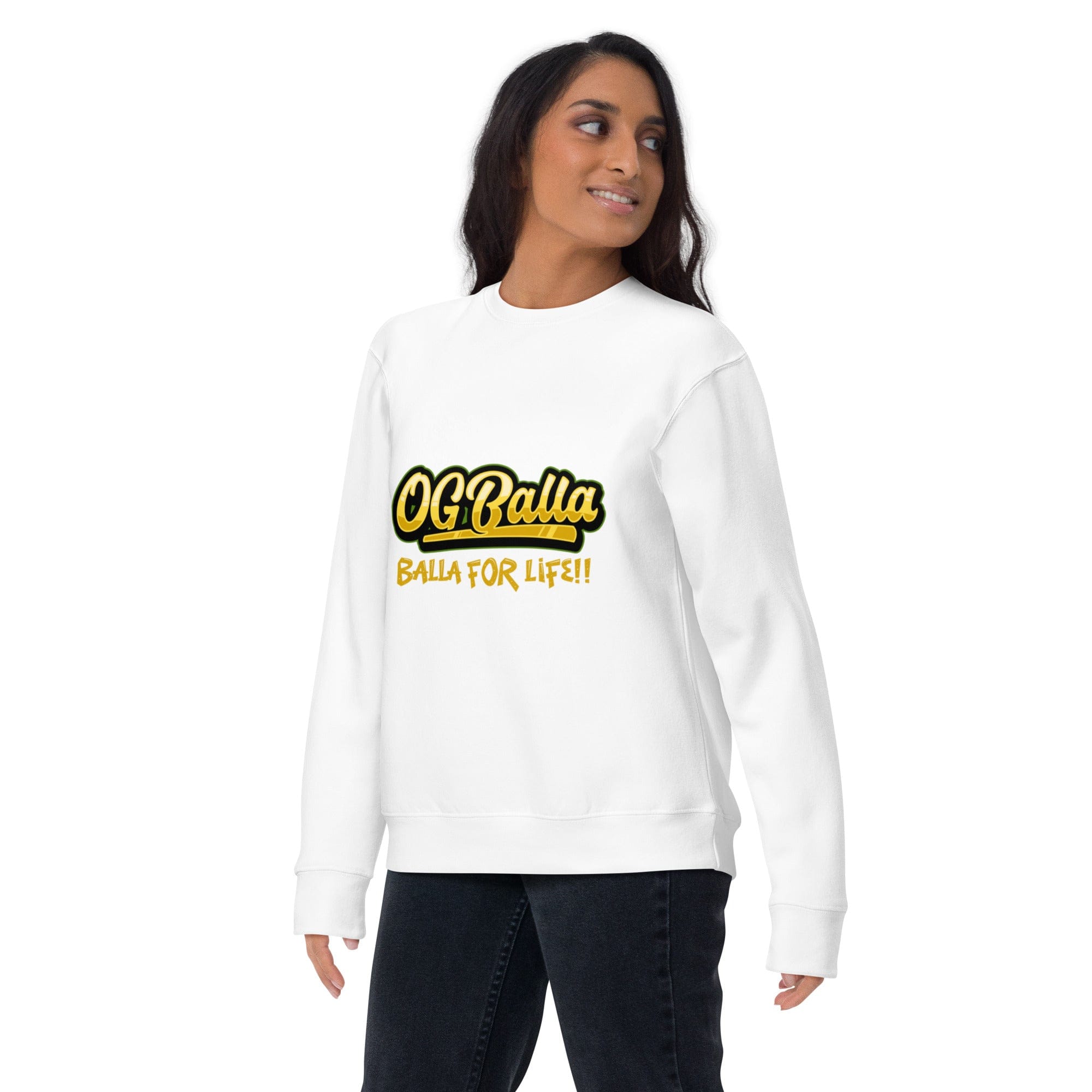 OGBALLA &quot;I Am In A Relationship With The Rim&quot; Unisex Premium Sweatshirt *NEW - OGBALLA.com