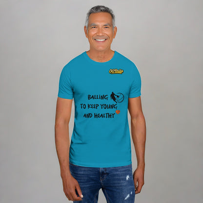 OGBALLA "Balling To Keep Young and Healthy" Unisex t-shirt