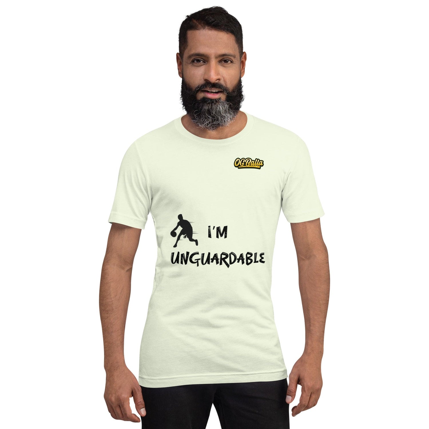 OGBALLA Je suis unguardable Citation humoristique de basket-ball T-shirt unisexe