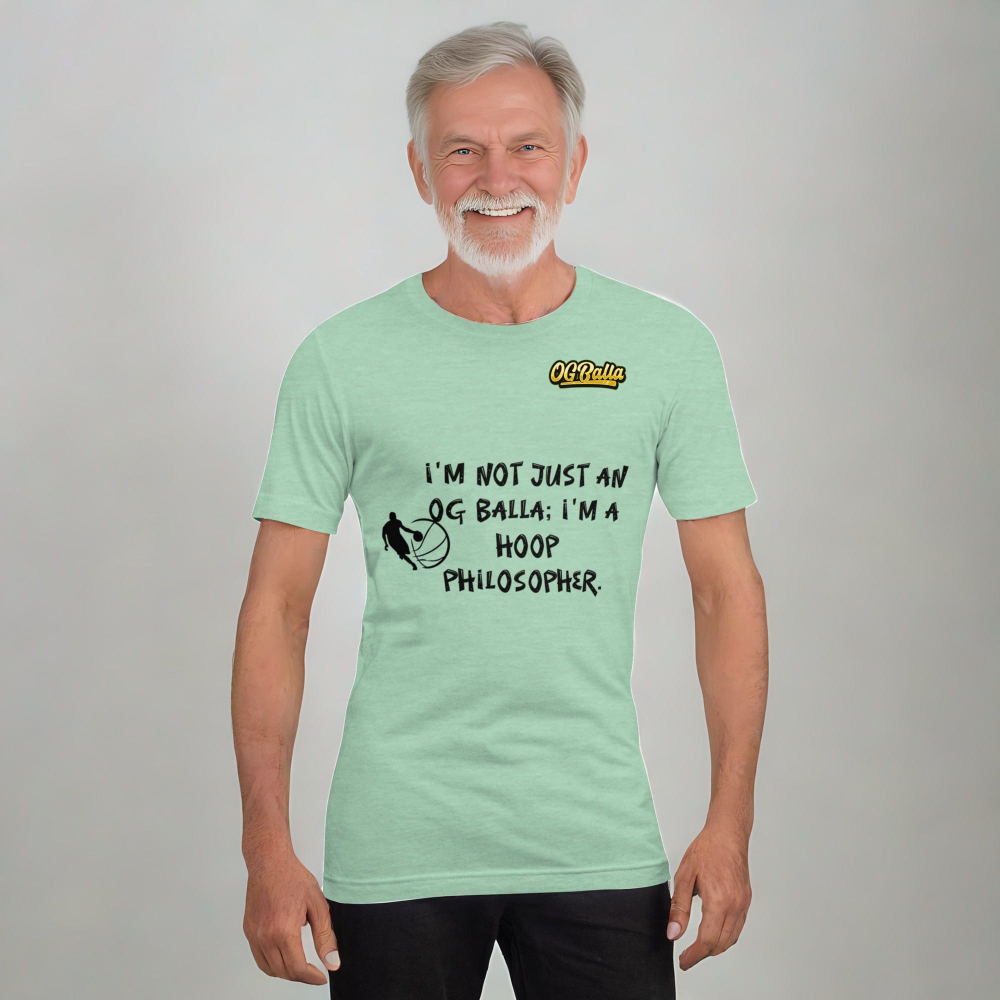 OGBALLA Hoop Philosopher Unisex t-shirt