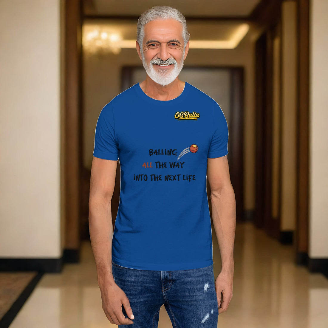 OGBALLA "Balling All The Way Into The Next Life" Unisex tee