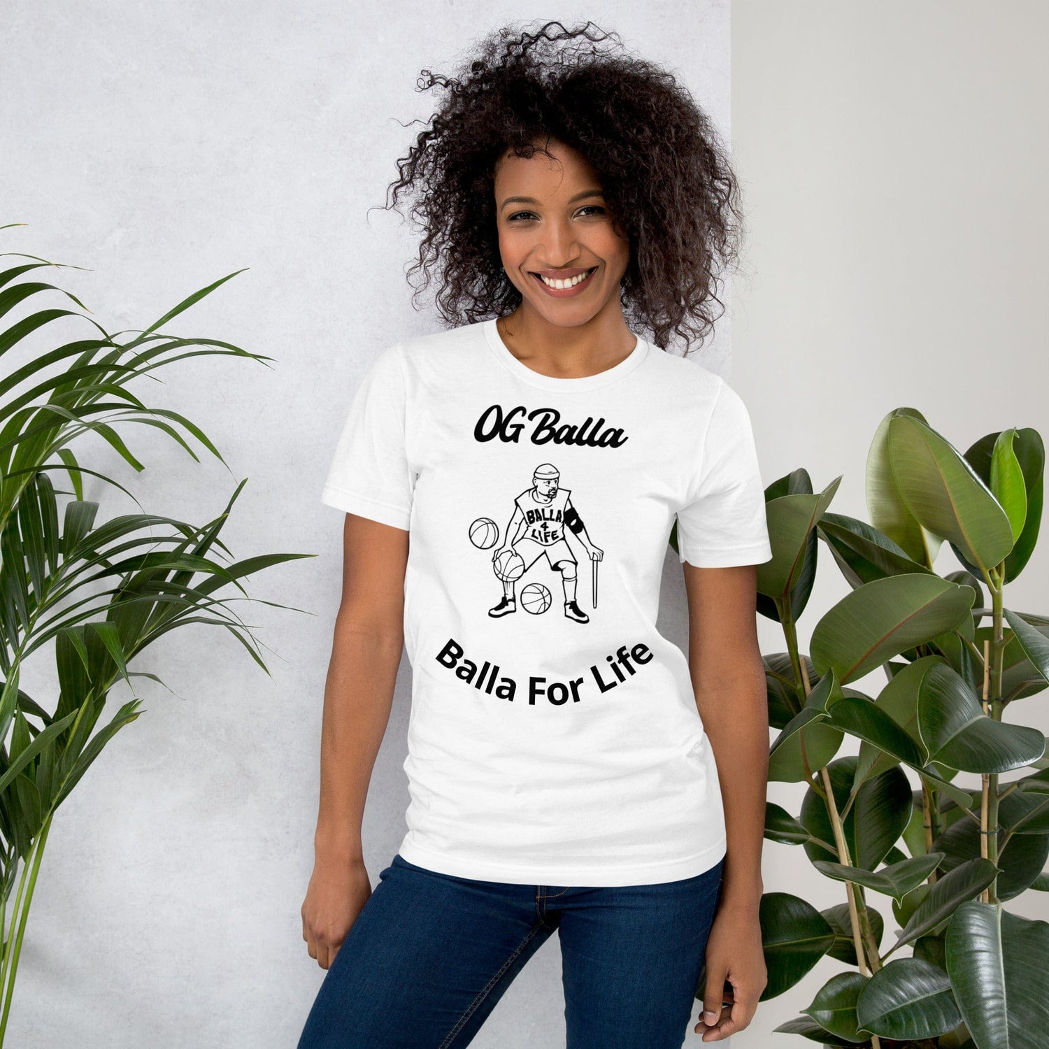 OGBLLA Balla For Life Unisex t-shirt