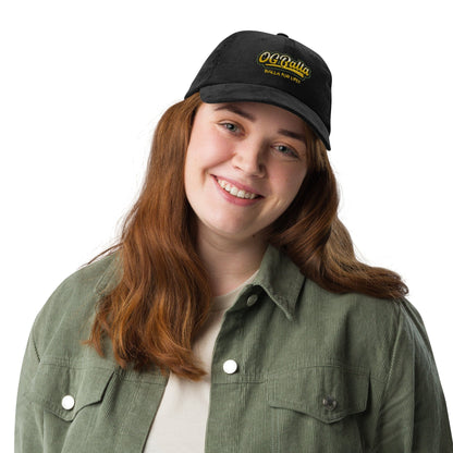 OGBALLA *NEW* &quot;Balla For Life&quot; Vintage corduroy cap - OGBALLA.com