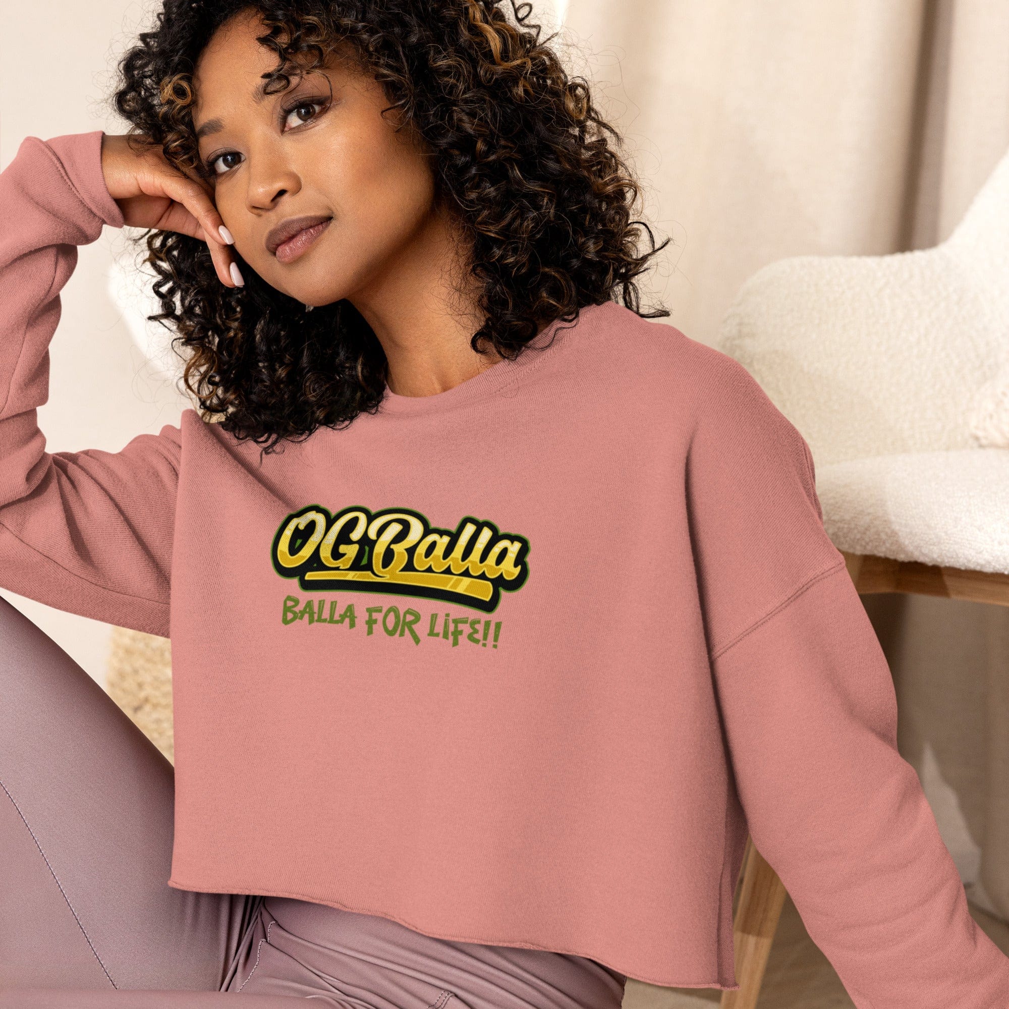 OGBALLA Crop Sweatshirt