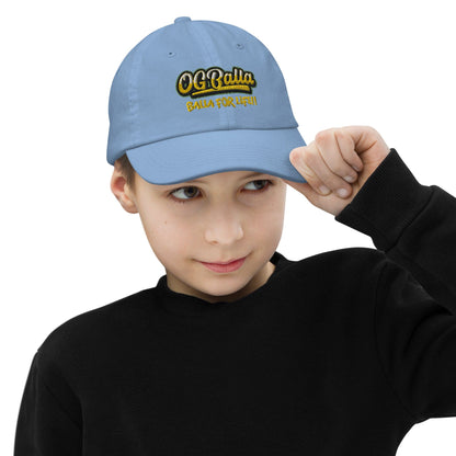 OGBALLA Balla for Life Youth baseball cap - OGBALLA.com