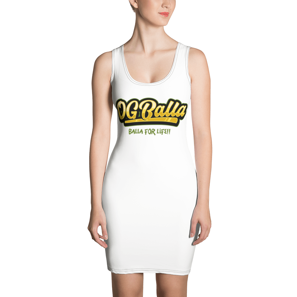 OGBALLA Balla For Life Sublimation Cut &amp; Sew Dress - OGBALLA.com