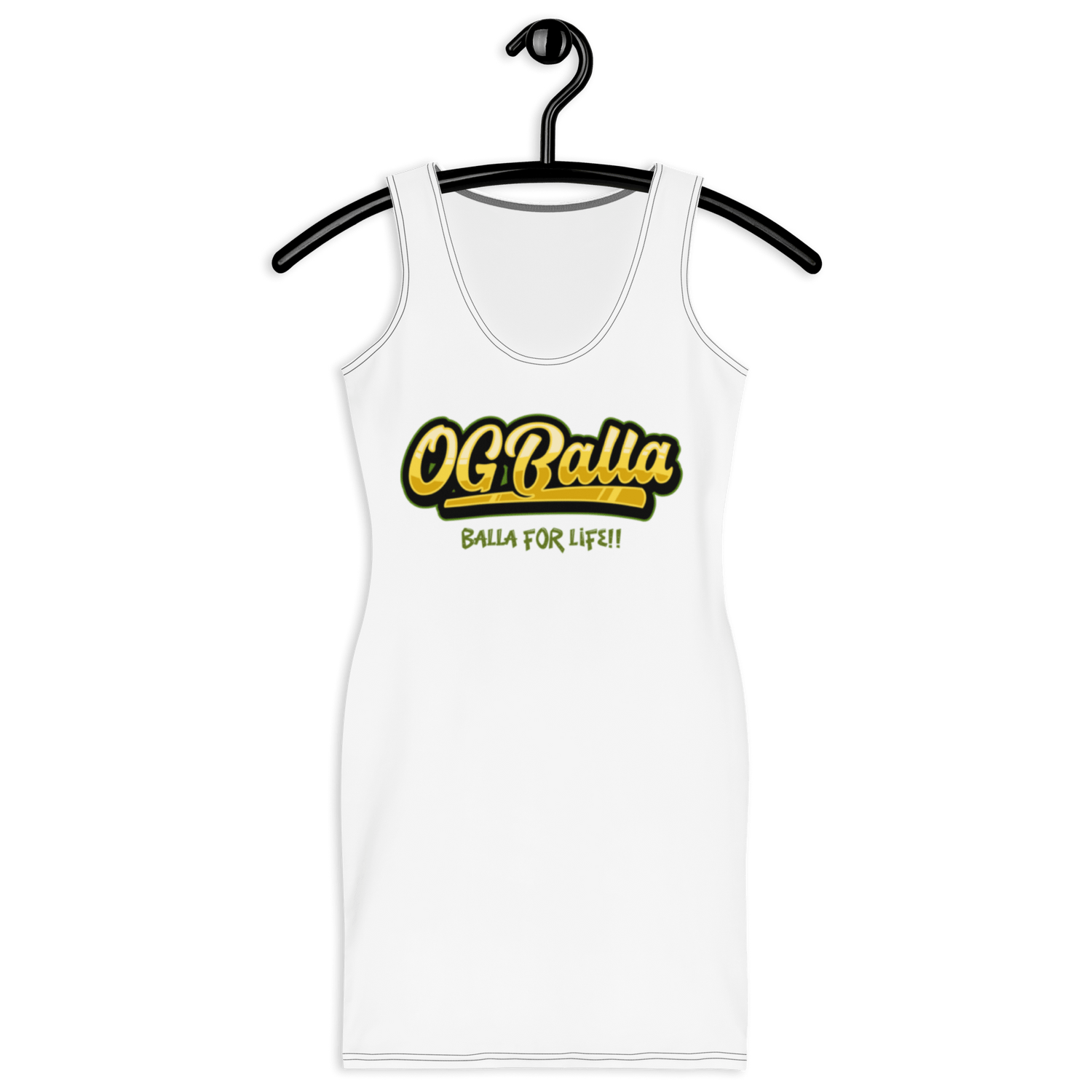 OGBALLA Balla For Life Sublimation Cut &amp; Sew Dress - OGBALLA.com