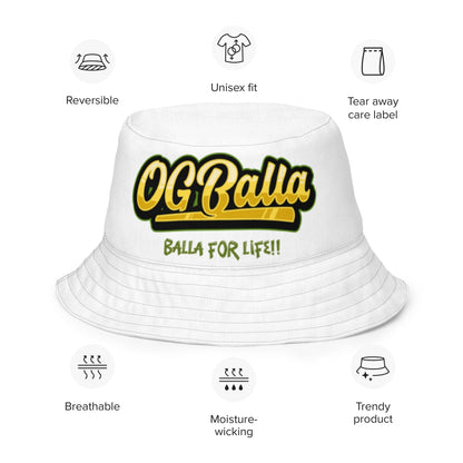 OGBALLA Reversible bucket hat - OGBALLA.com