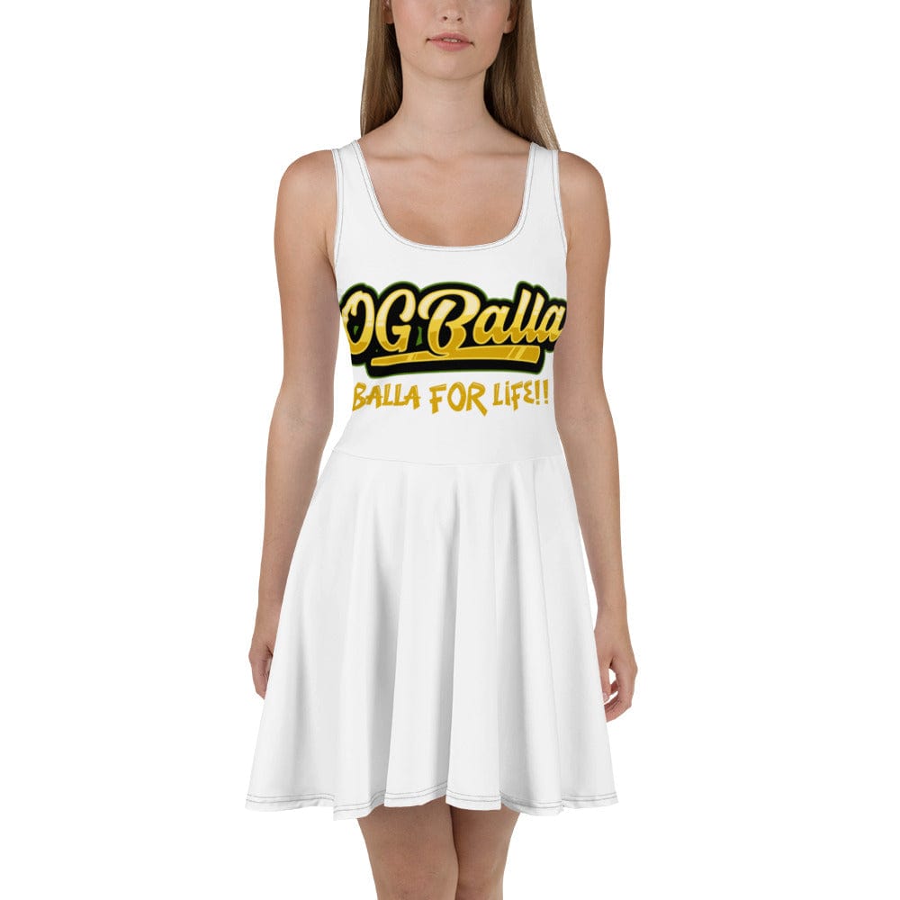 OGBALLA Balla For Life Skater Dress - OGBALLA.com