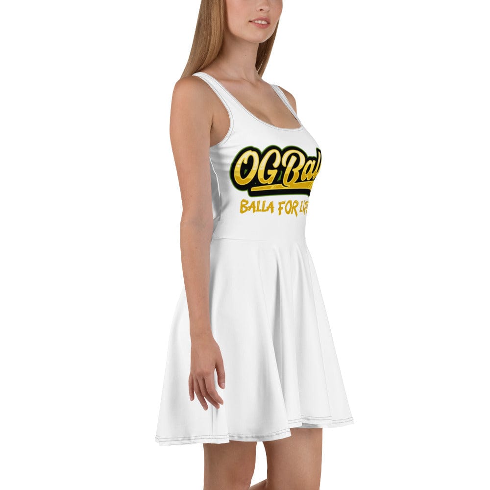 OGBALLA Balla For Life Skater Dress - OGBALLA.com