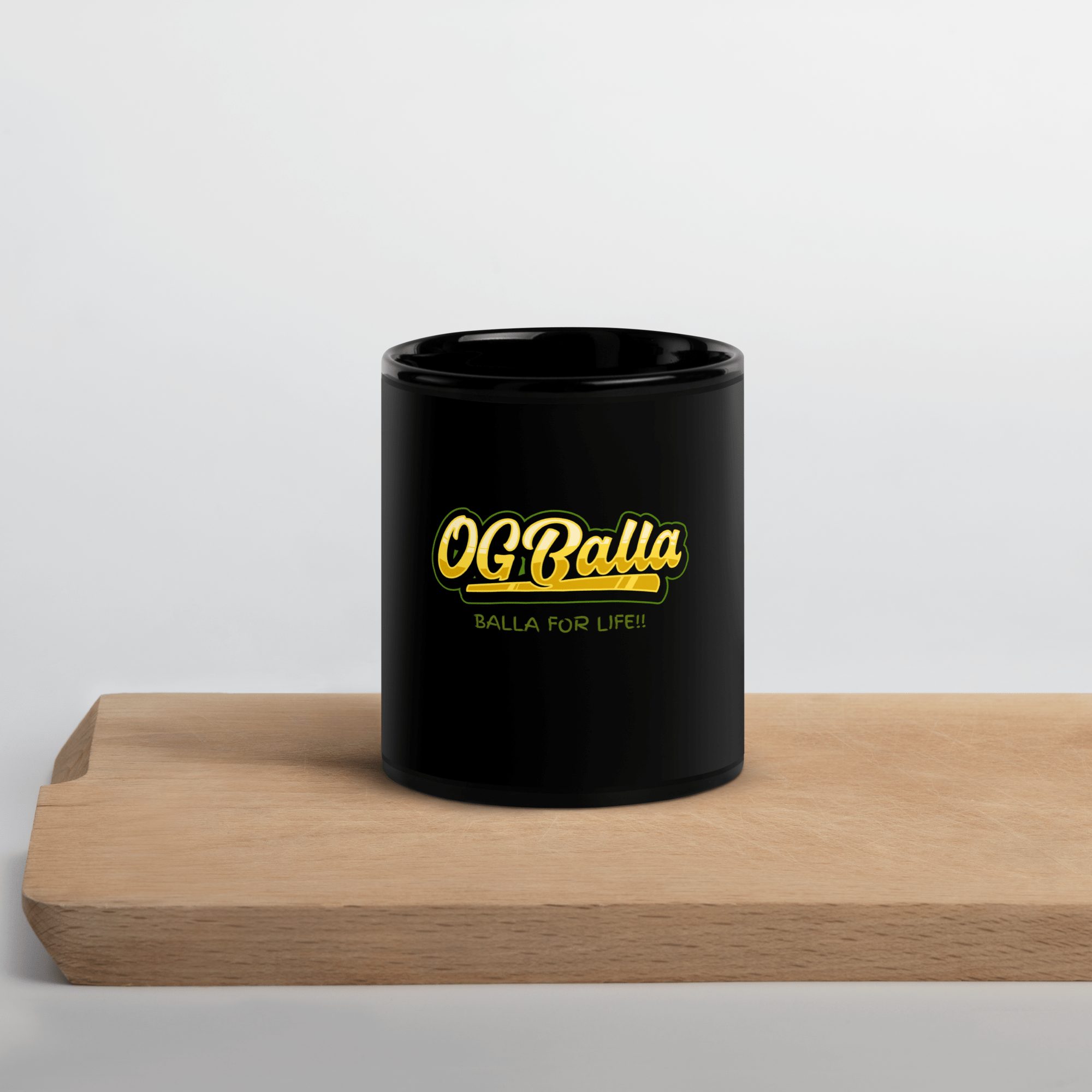 OGBALLA Black Glossy Mug - OGBALLA.com