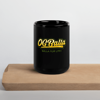 OGBALLA Black Glossy Mug - OGBALLA.com