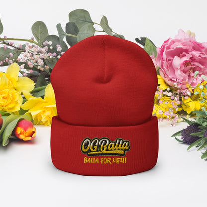 OGBALLA Cuffed Beanie - OGBALLA.com