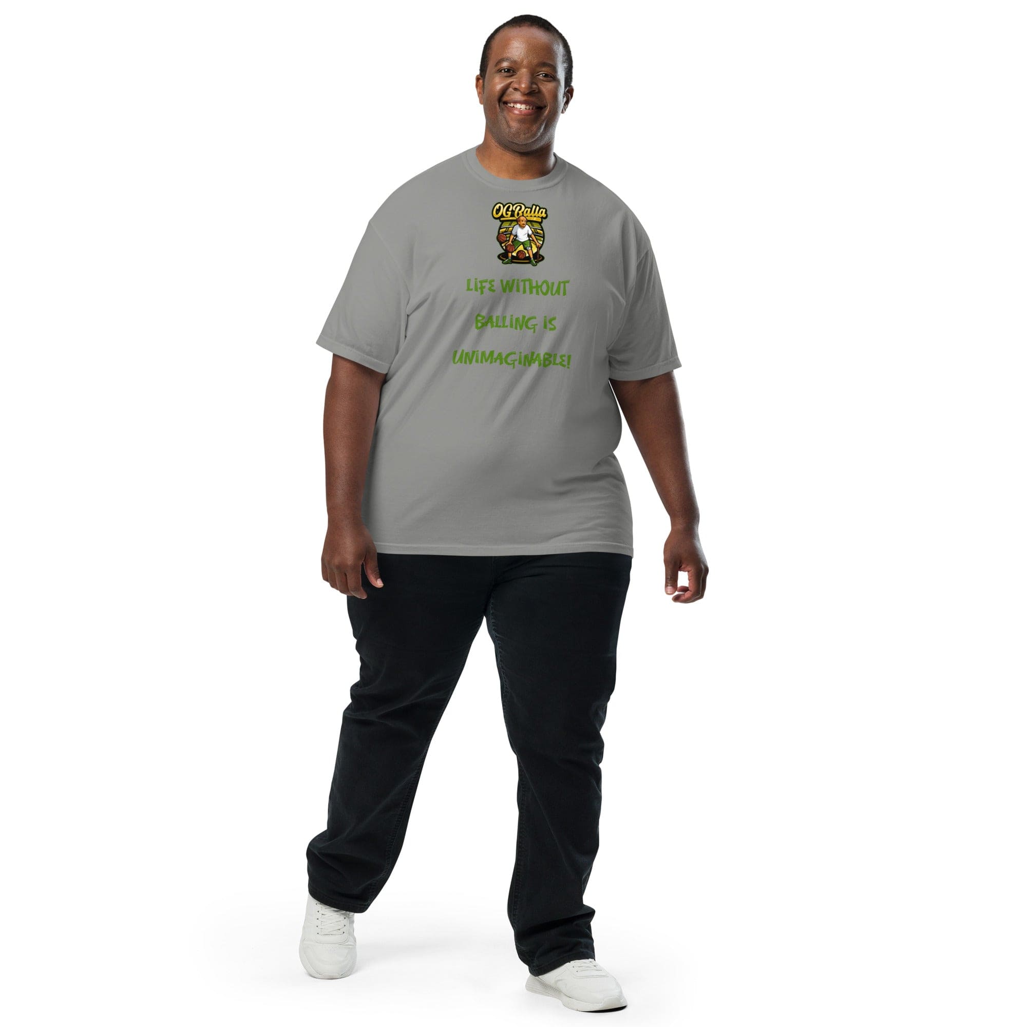 OGBALLA NEW Life Without Balling is Unimaginable Men’s garment-dyed heavyweight t-shirt - OGBALLA.com